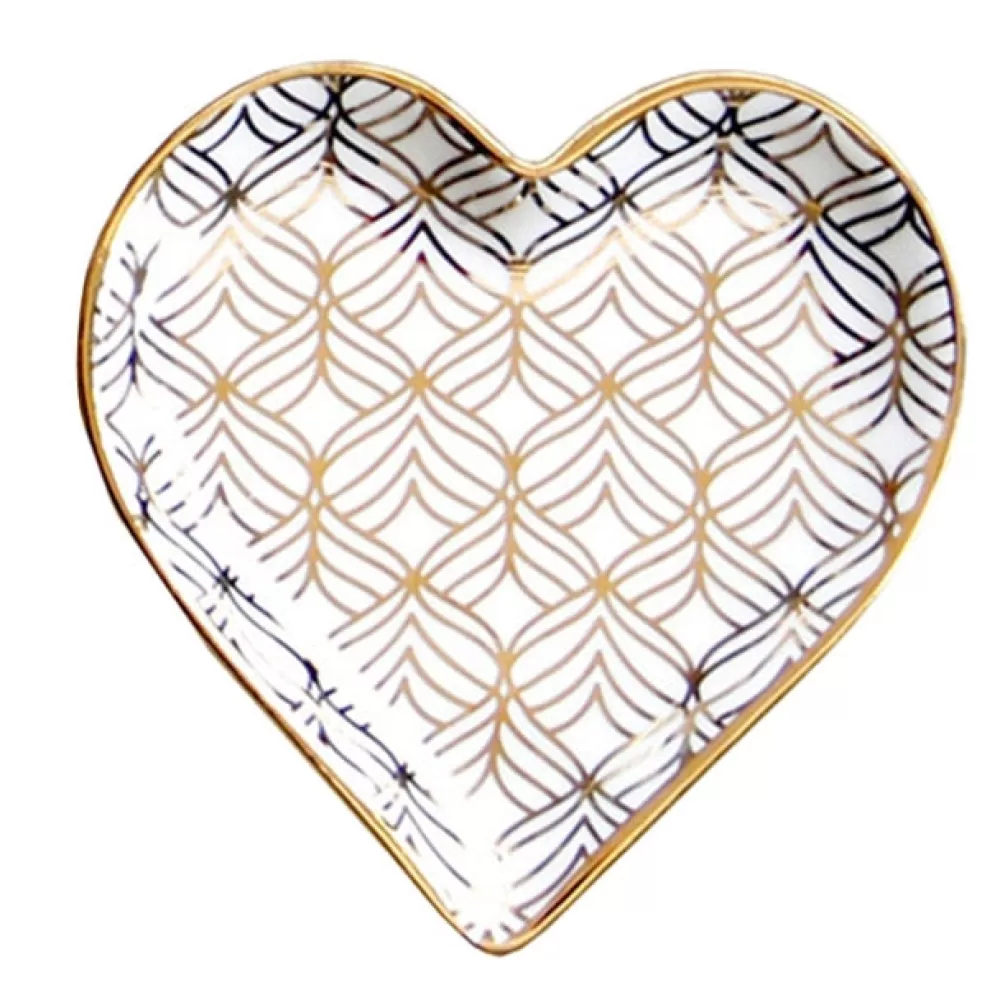 Cheap Assiette De Noël - Coeur Assiettes De Noël