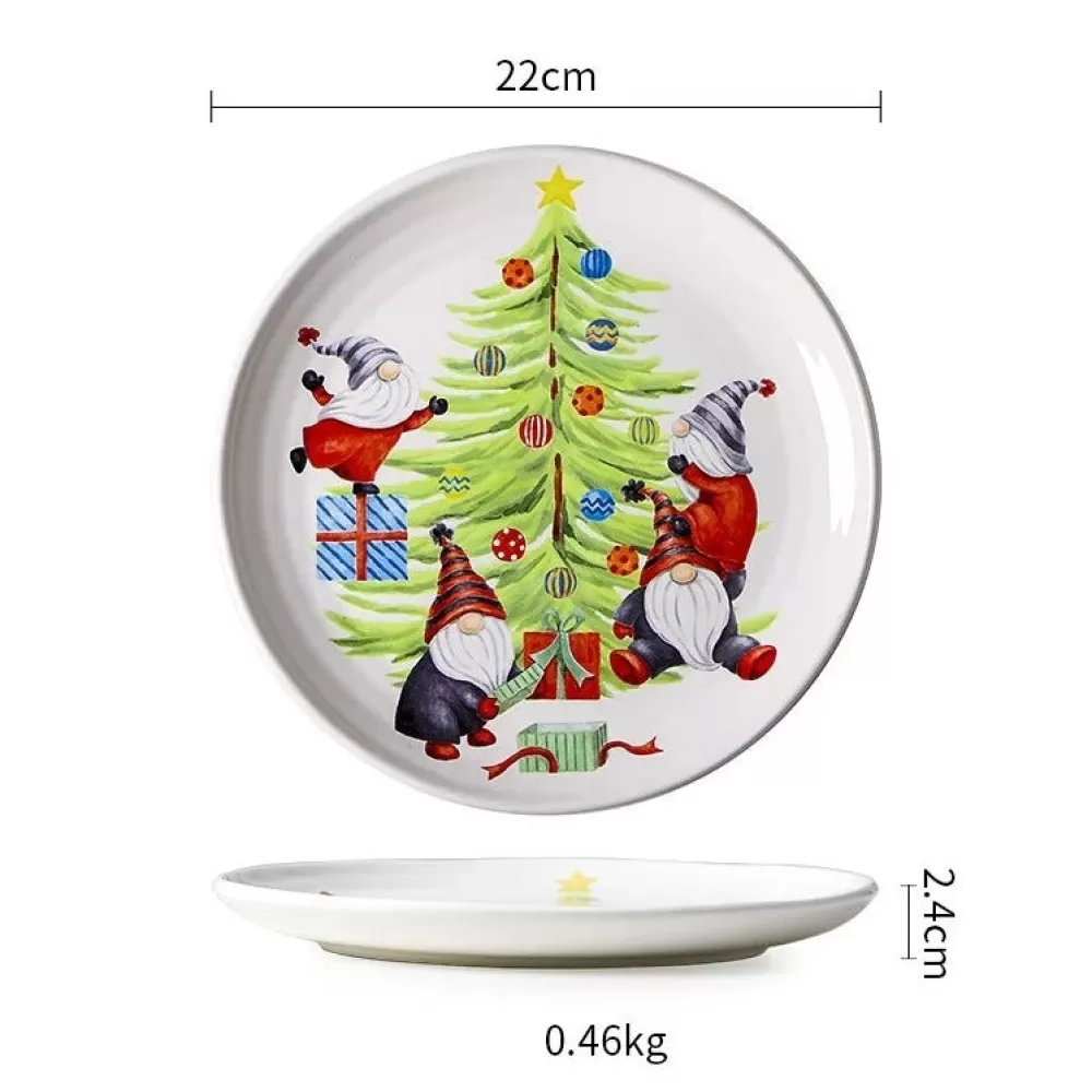 Store Assiette Plate De Noël Assiettes De Noël