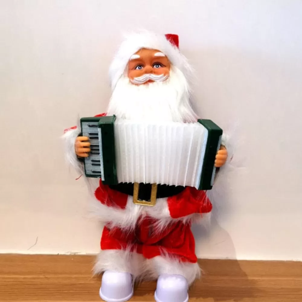 Best Sale Automate Père Noël Musical - Accordéon Automates De Noël