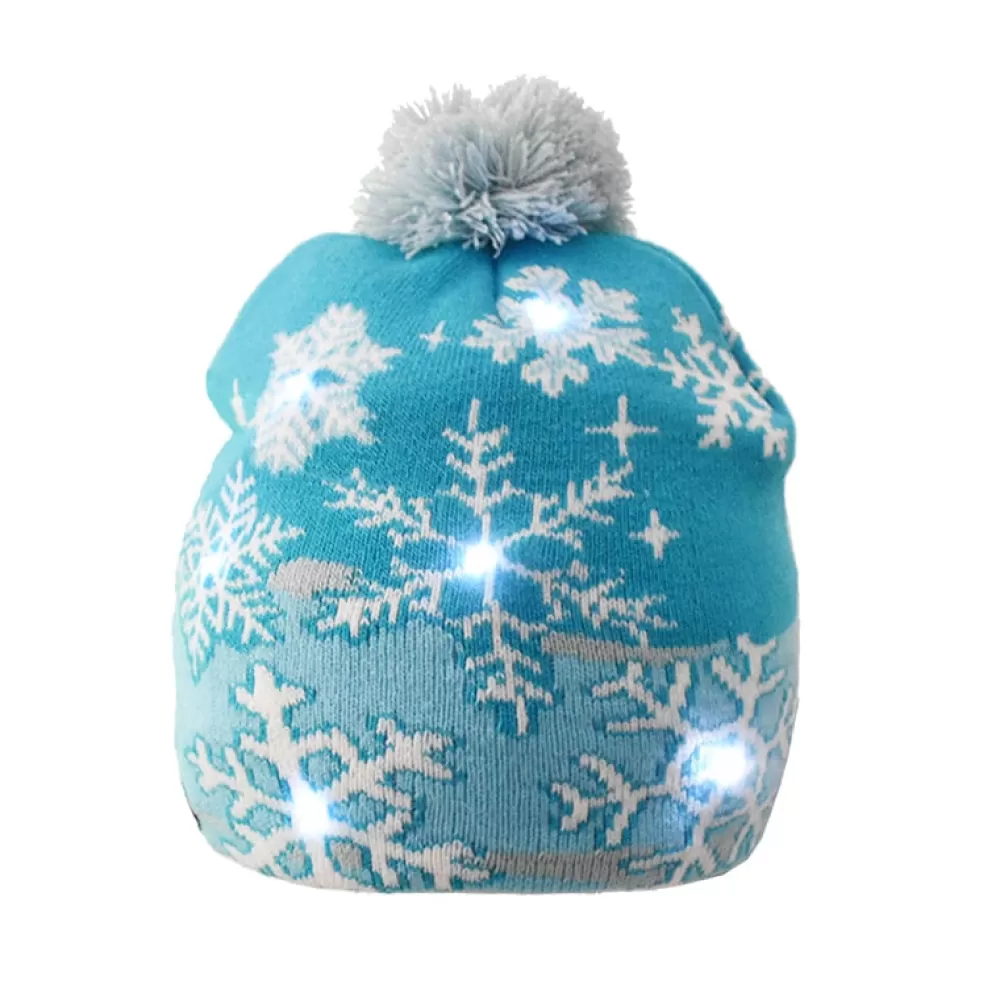 Shop Bonnet De Noël Clignotant Bonnets De Noël
