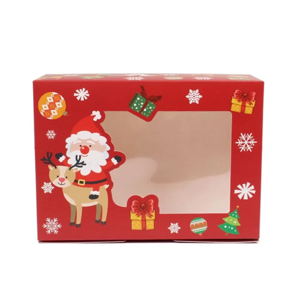 Fashion Boîte à Biscuits De Noël - Père Noël Boites Pour Biscuits De Noël