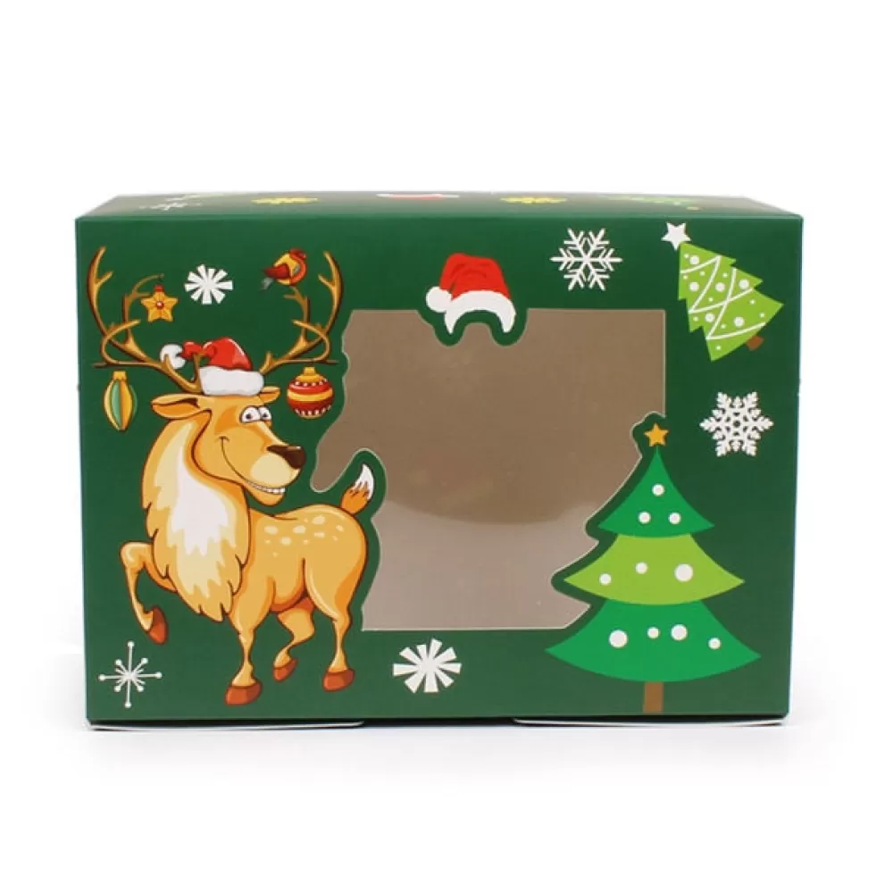 Flash Sale Boîte à Biscuits De Noël - Rennes Boites Pour Biscuits De Noël