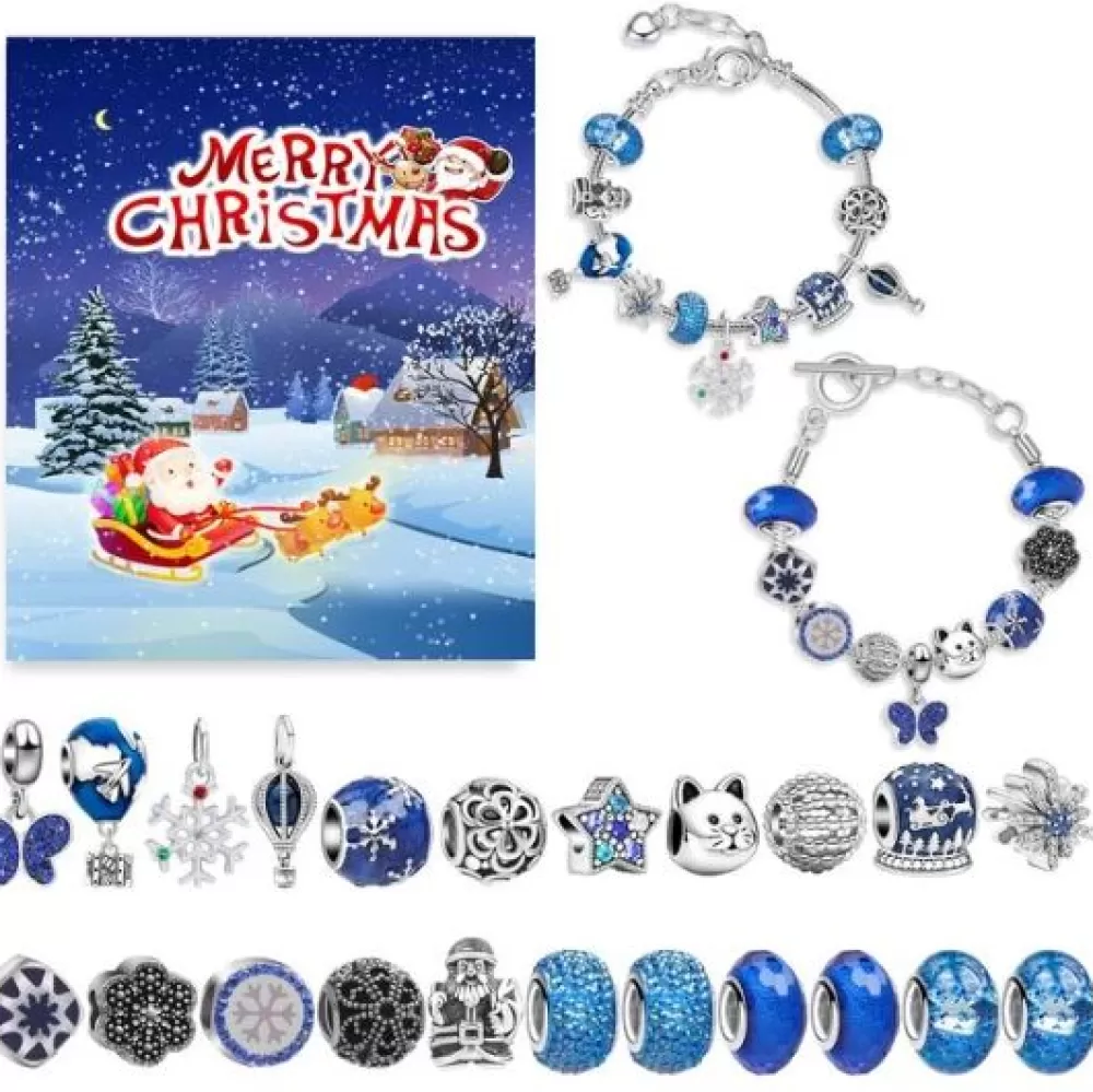 Discount Calendrier De L'avent Bijoux Acier Inoxydable Calendriers De L'Avent De Noël