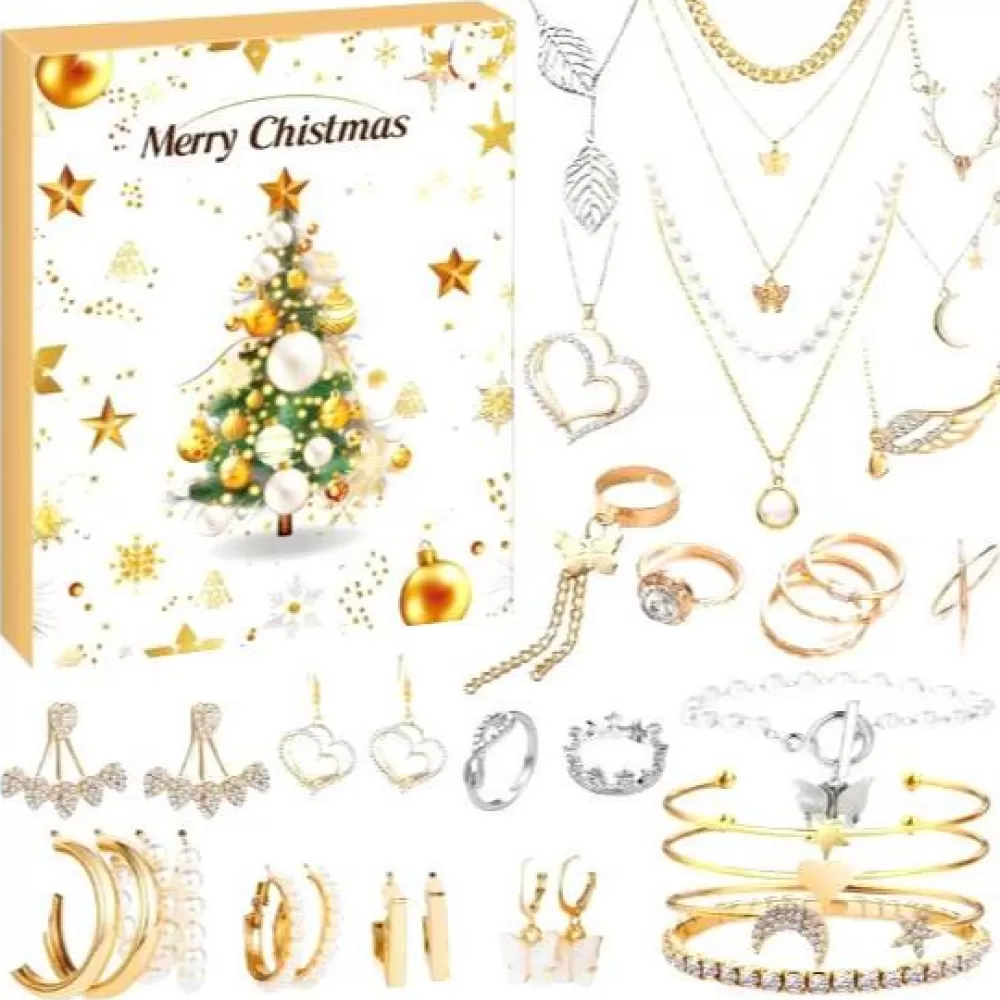 Online Calendrier De L'avent Bijoux Ado Fille Calendriers De L'Avent De Noël