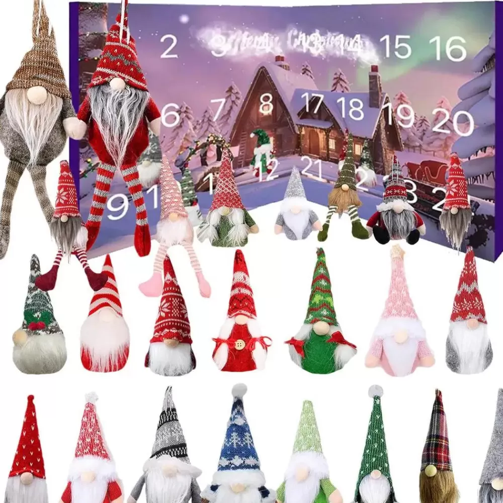 New Calendrier De L'avent Déco Noël Calendriers De L'Avent De Noël