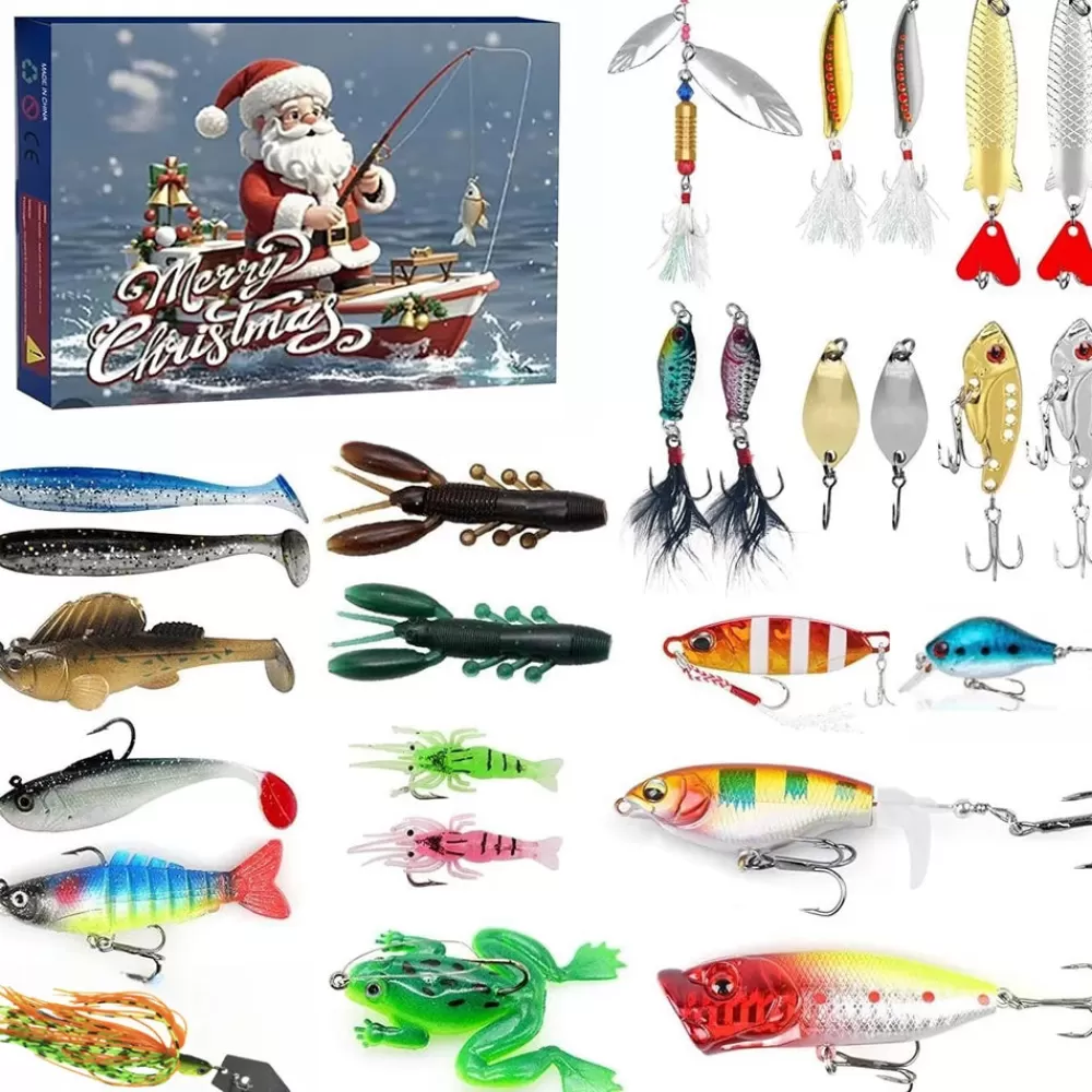 Discount Calendrier De L'avent Pêche Calendriers De L'Avent De Noël