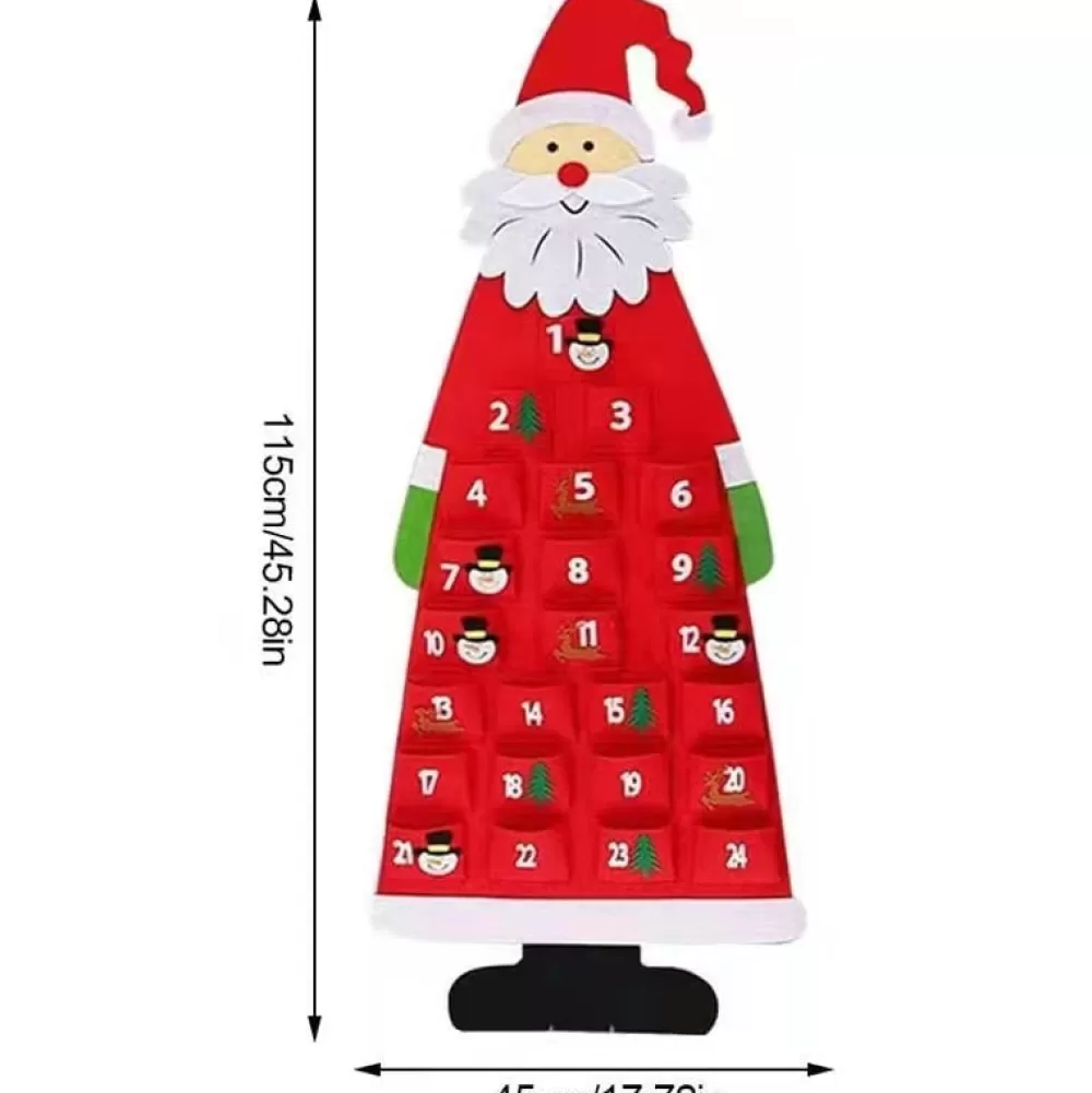 Flash Sale Calendrier De L'avent Tissue Calendriers De L'Avent De Noël
