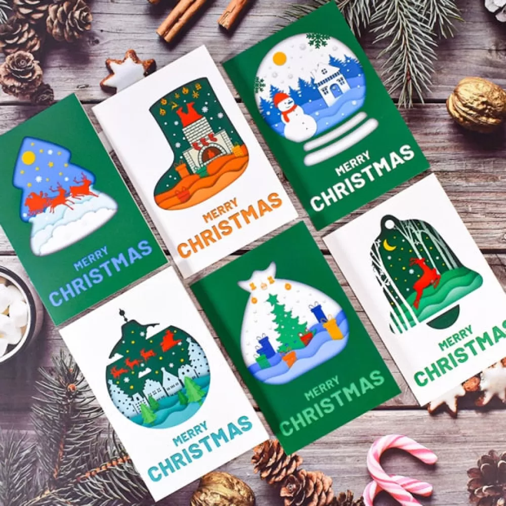 Sale Carte De Noël - Merry Christmas Cartes De Voeux De Noël