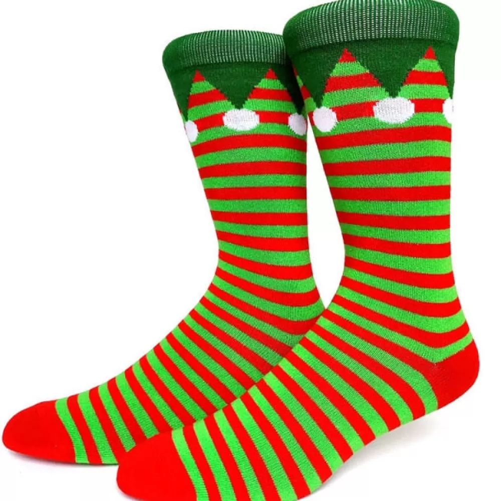 Hot Chaussettes De Noël - Lutin Décorations De Noël Pas Cher | Chaussettes De Noël