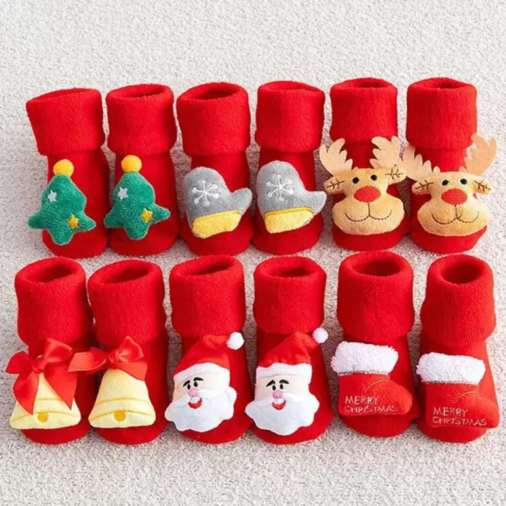 Outlet Chaussettes De Noël Bébé Chaussettes De Noël