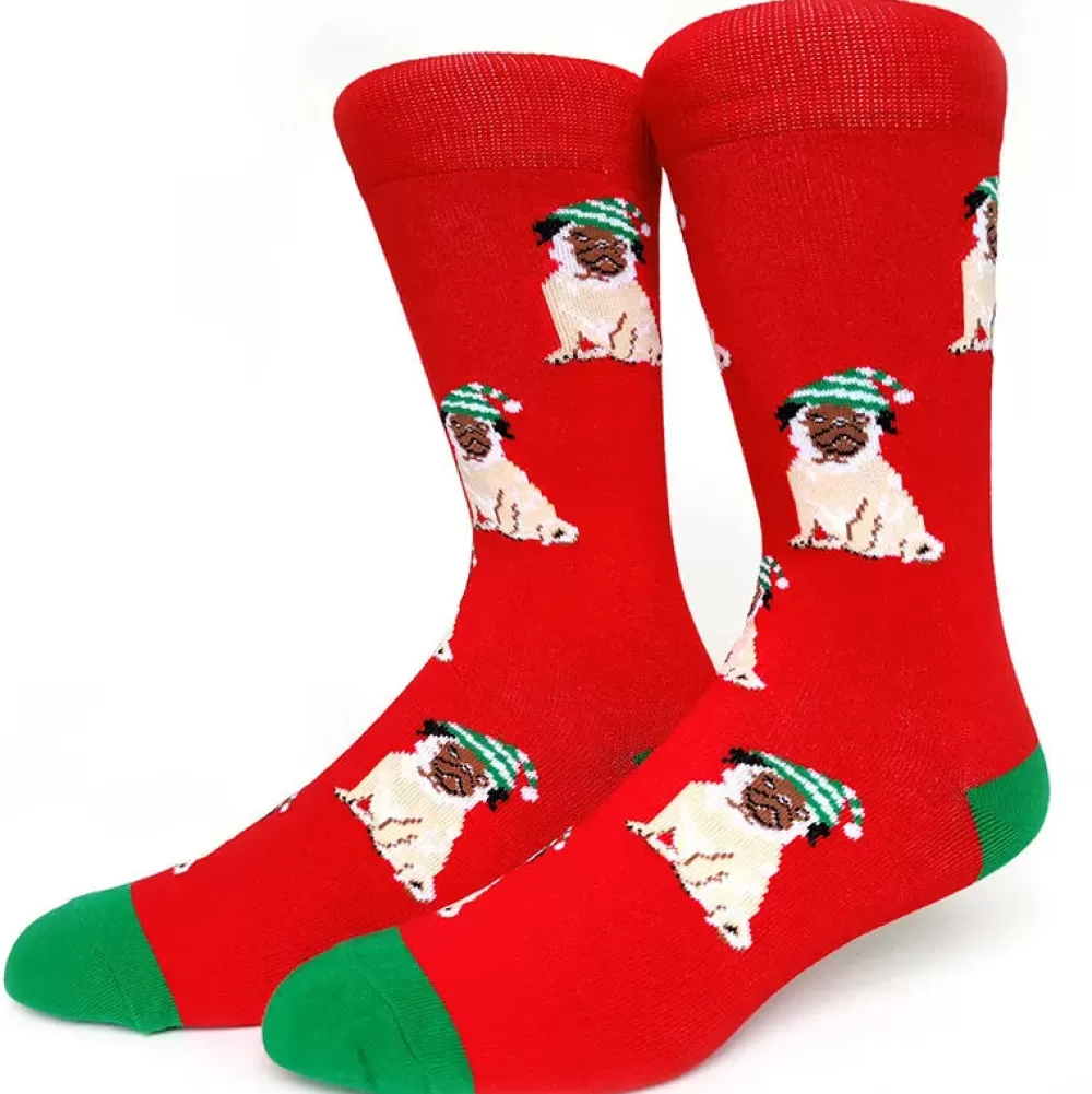 Outlet Chaussettes De Noël Chien Chaussettes De Noël