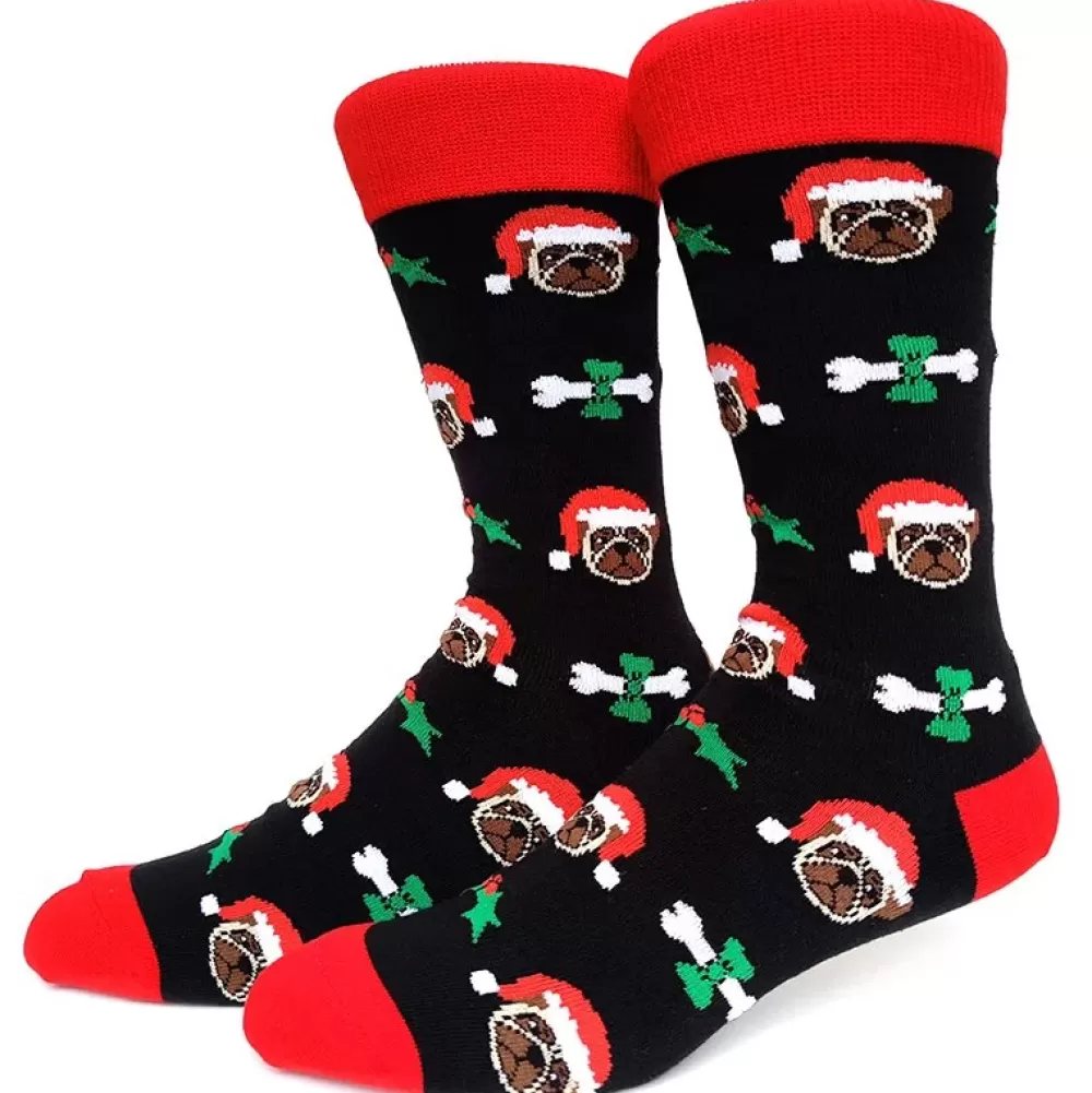 Outlet Chaussettes De Noël Chien Chaussettes De Noël