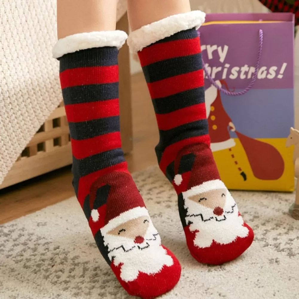 Store Chaussettes De Noël Crochet Chaussettes De Noël