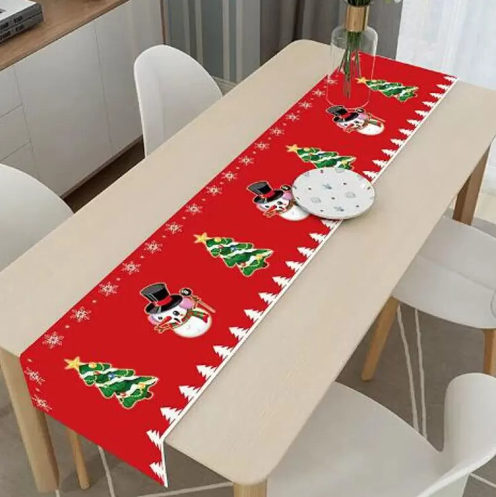Cheap Chemin De Table Joyeux Noël Décorations De Noël Pas Cher | Chemins De Table De Noël