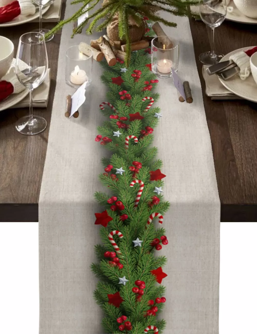 Flash Sale Chemin De Table Noël Nature Chemins De Table De Noël