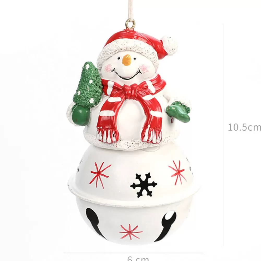 Online Cloche De Noël : Grelot Bonhomme De Neige Cloches De Noël