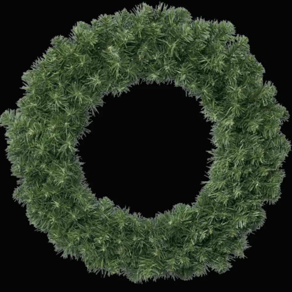 Clearance Couronne En Sapin Artificiel - Vert Décorations De Noël Vertes | Couronnes De Noël