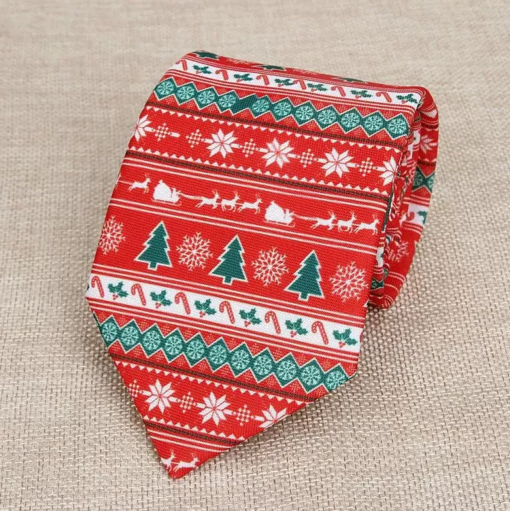 Flash Sale Cravate Fantaisie Noël Cravates De Noël
