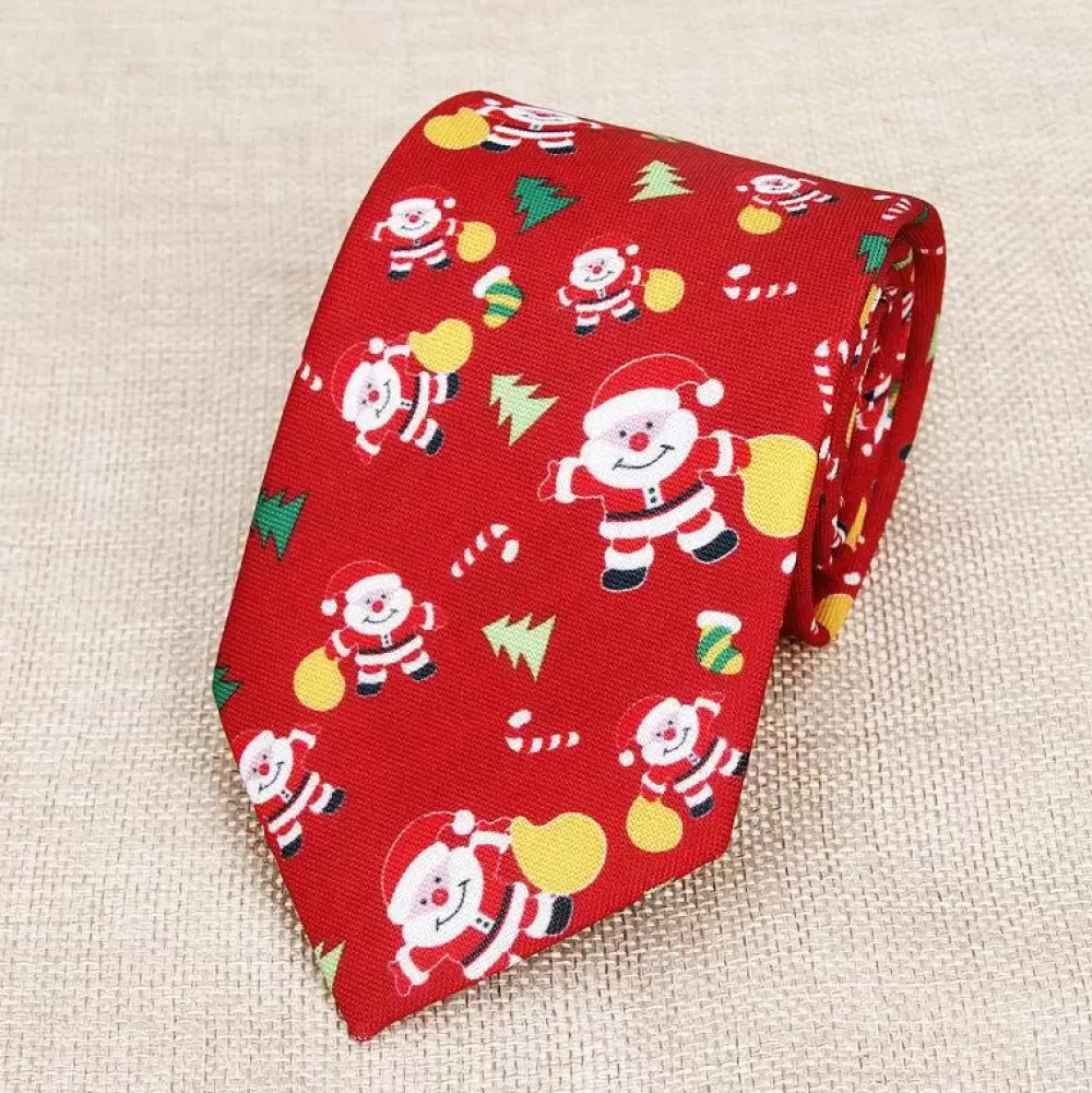 Cheap Cravate Père Noël Cravates De Noël