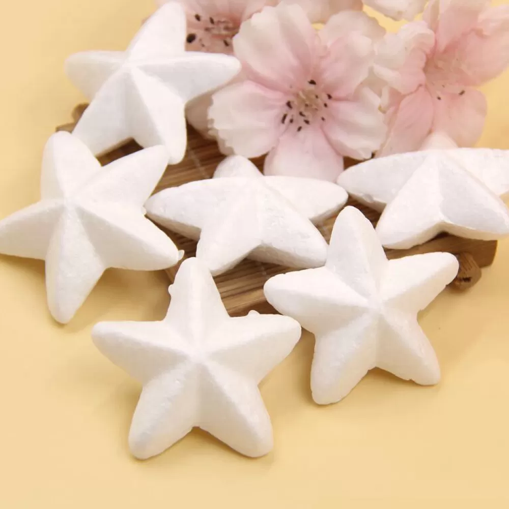 New Forme En Polystyrène : 20 étoiles De 4.8 Cm Formes En Polystyrène