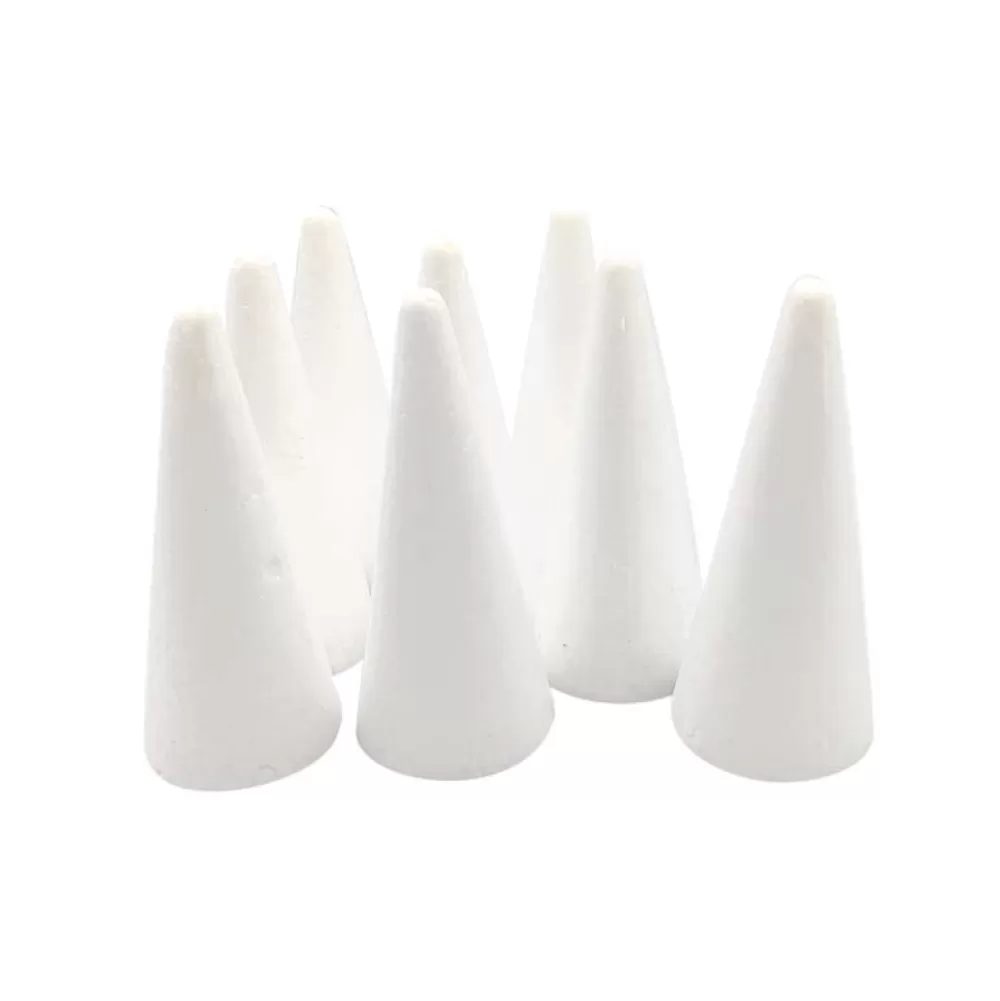 Online Forme En Polystyrène : Cône De Noël Formes En Polystyrène