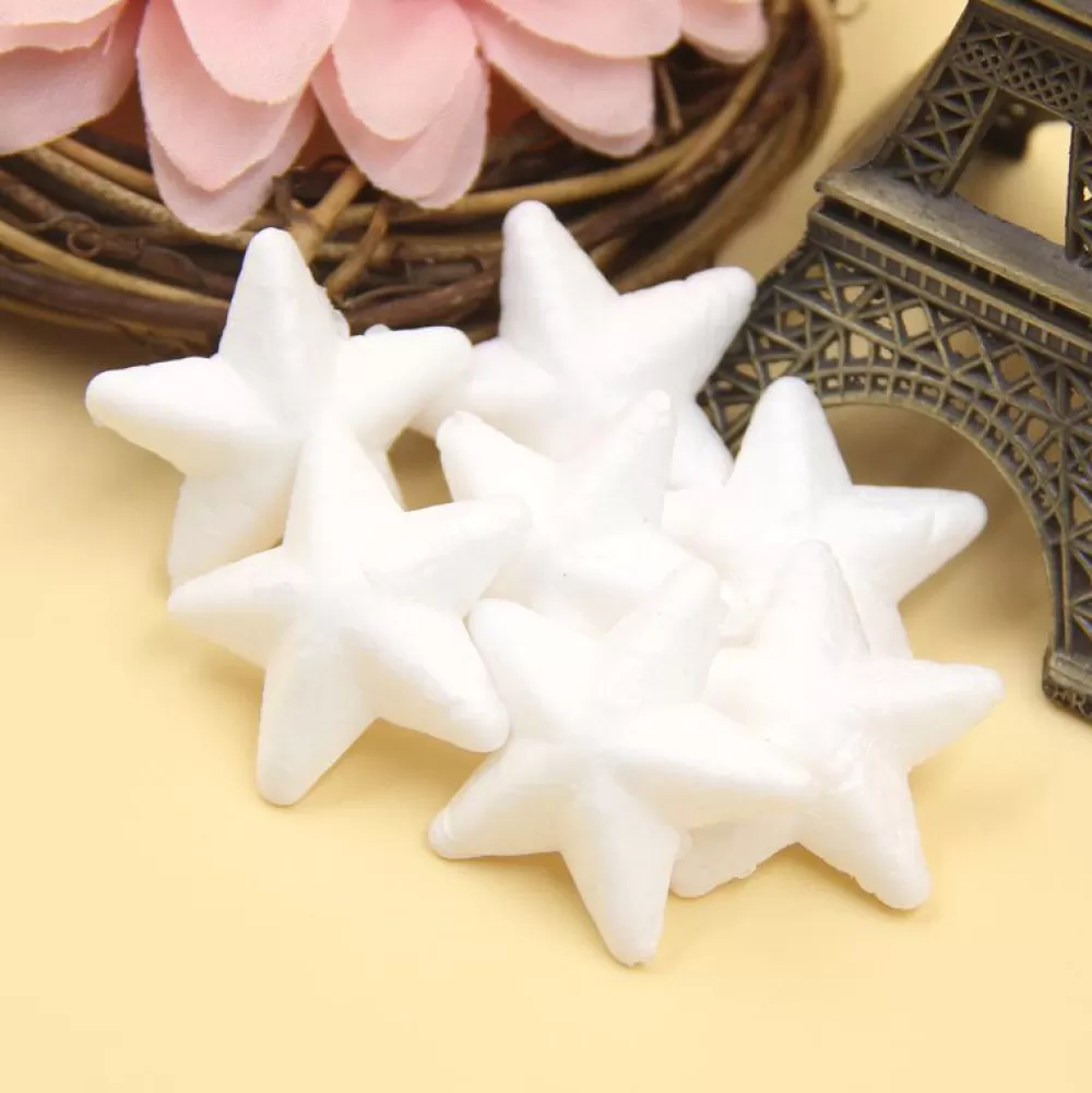 Shop Forme En Polystyrène : étoile De Noël 50 Pièces Formes En Polystyrène