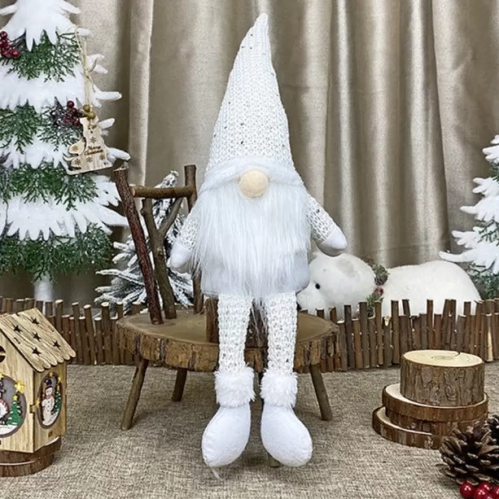 Flash Sale Gnome De Noël - Blanc Décorations De Noël Pas Cher | Décorations De Noël Scandinaves