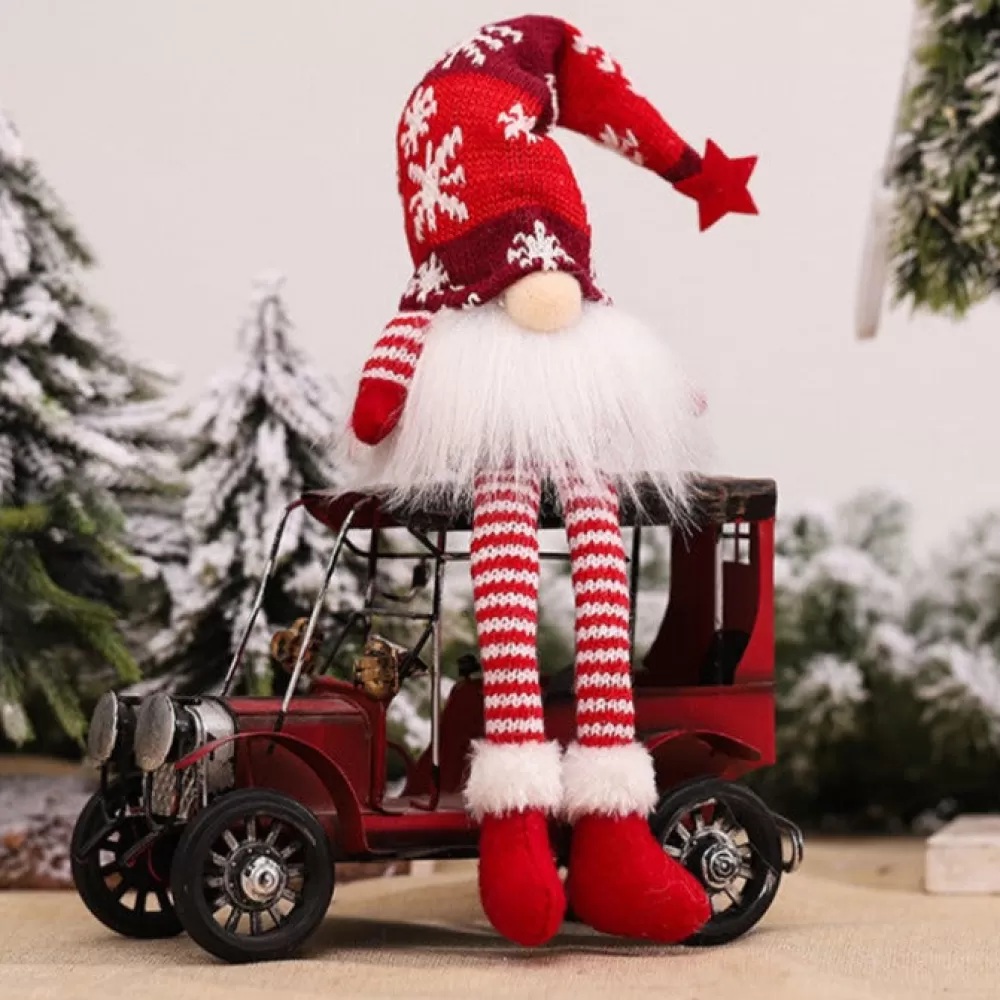 Discount Grand Lutin De Noël - Rouge Décorations De Noël Pas Cher | Décorations De Noël Rouges