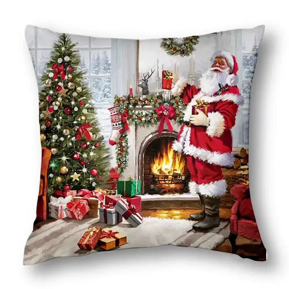 Best Housse De Coussin 45 X 45 Housse De Coussin De Noël