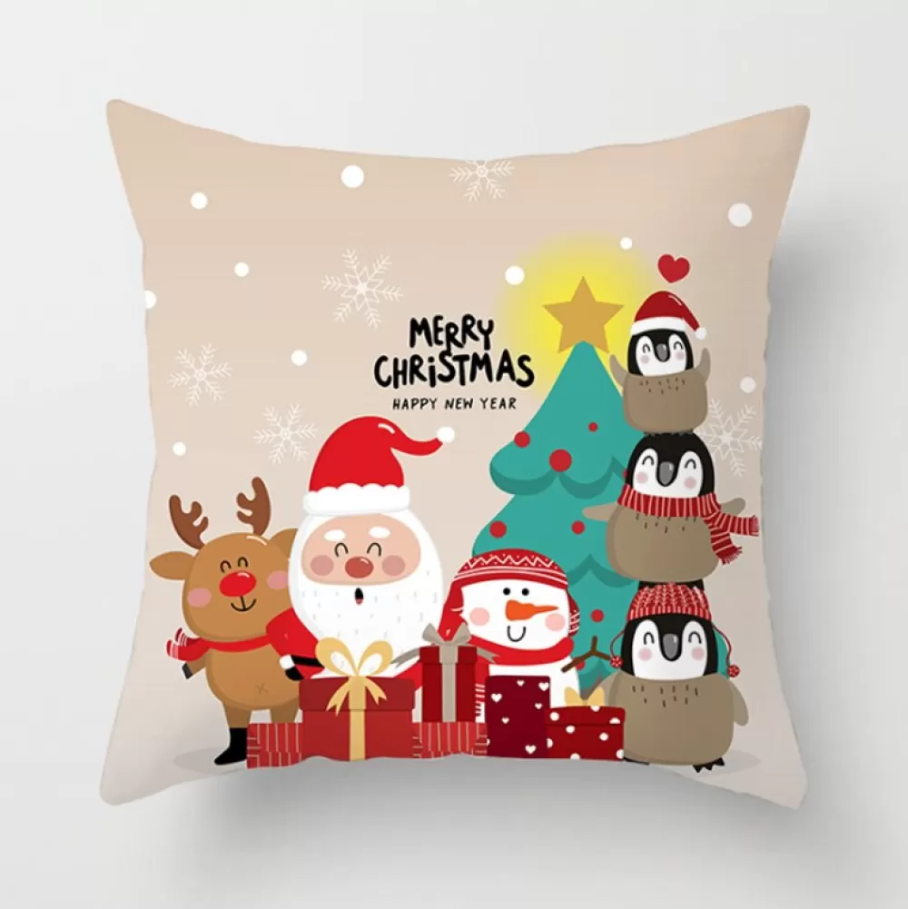New Housse De Coussin Pas Cher Housse De Coussin De Noël
