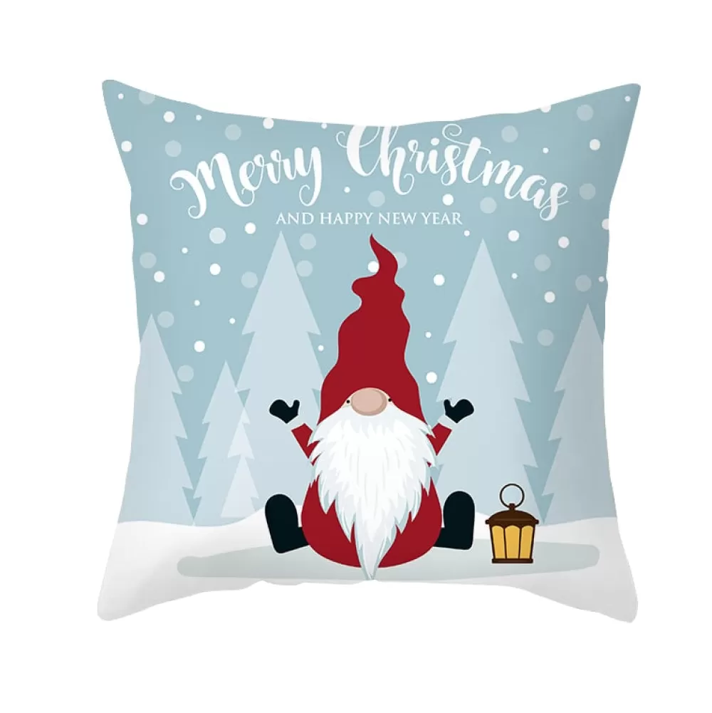 Hot Housse De Coussin De Noël : Lutin Père Noël Housse De Coussin De Noël