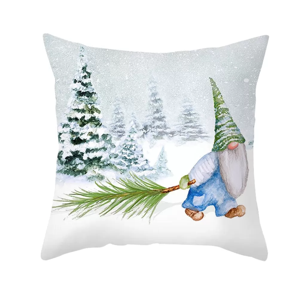 Sale Housse De Coussin Noël Blanc Décorations De Noël Pas Cher | Housse De Coussin De Noël