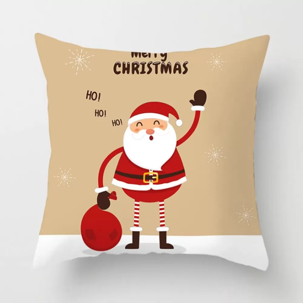 Best Sale Housse De Coussin Père Noël Housse De Coussin De Noël