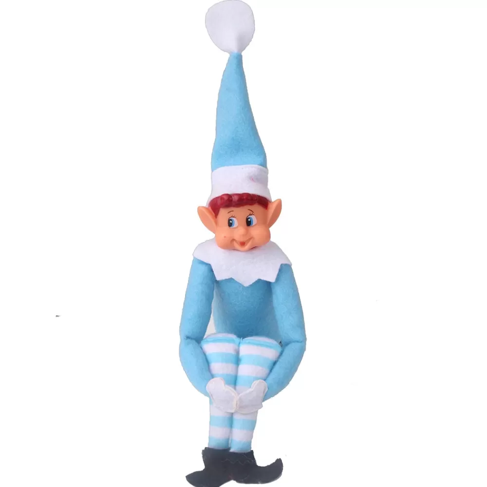 Outlet Lutin Farceur Bleu Décorations De Noël Pas Cher | Décorations De Noël Scandinaves