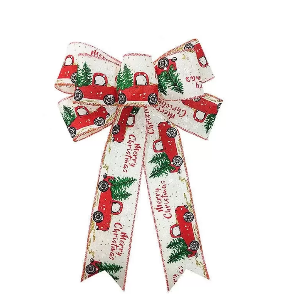Discount Noeud Blanc Sapin De Noël Décorations De Noël Scandinaves | Noeuds De Noël
