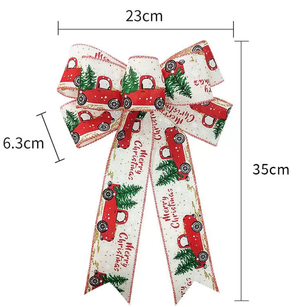 Discount Noeud Blanc Sapin De Noël Décorations De Noël Scandinaves | Noeuds De Noël