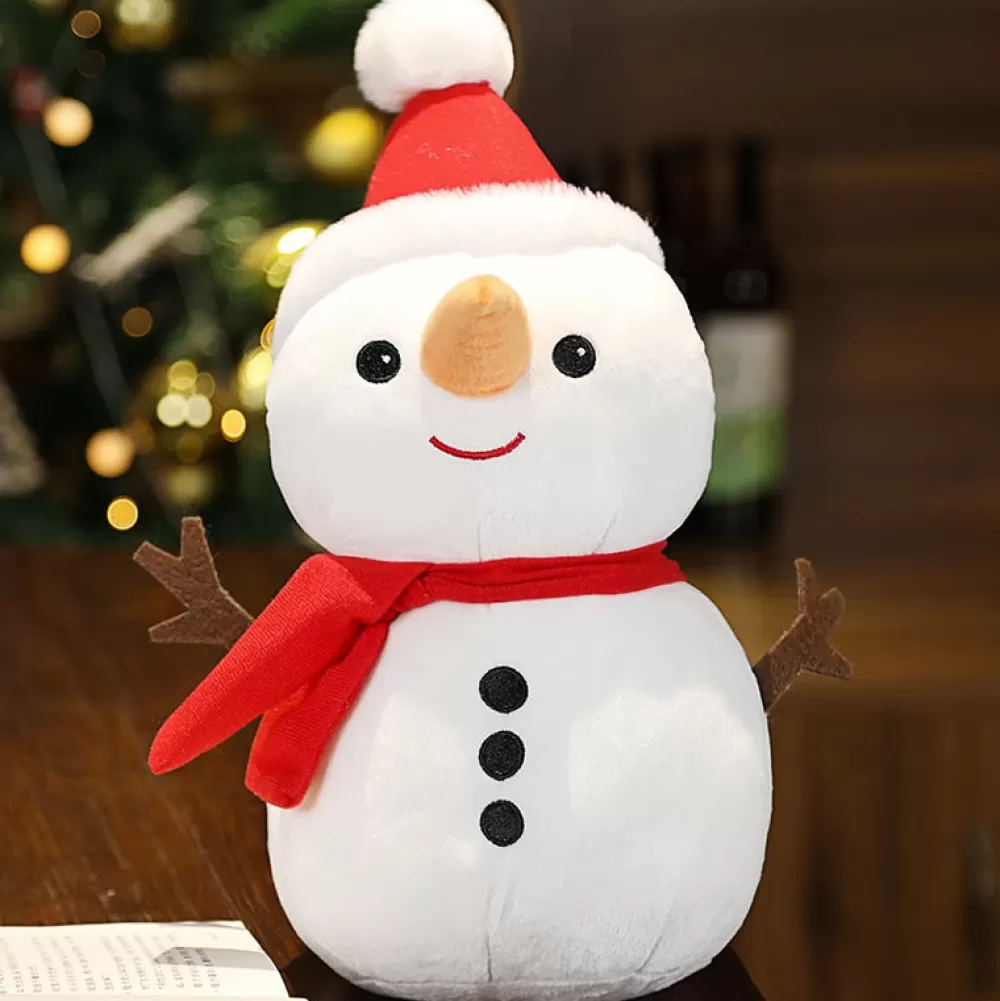 Store Peluche Bonhomme De Neige Décorations De Noël Pas Cher | Peluches De Noël
