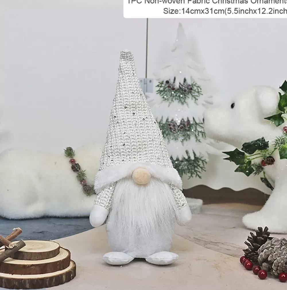 Clearance Petit Lutin Blanc De Noël Décorations De Noël Scandinaves