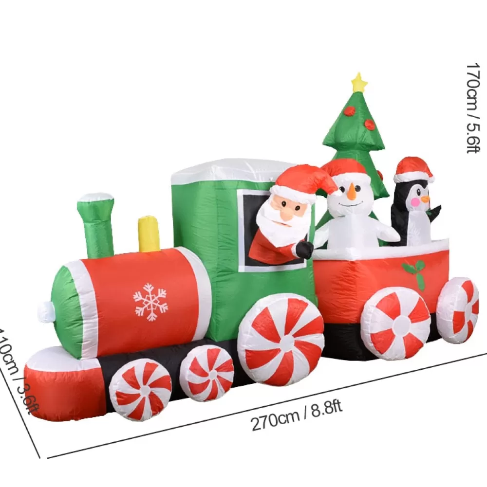 Best Sale Petit Train De Noël Gonflable Structures Gonflables De Noël