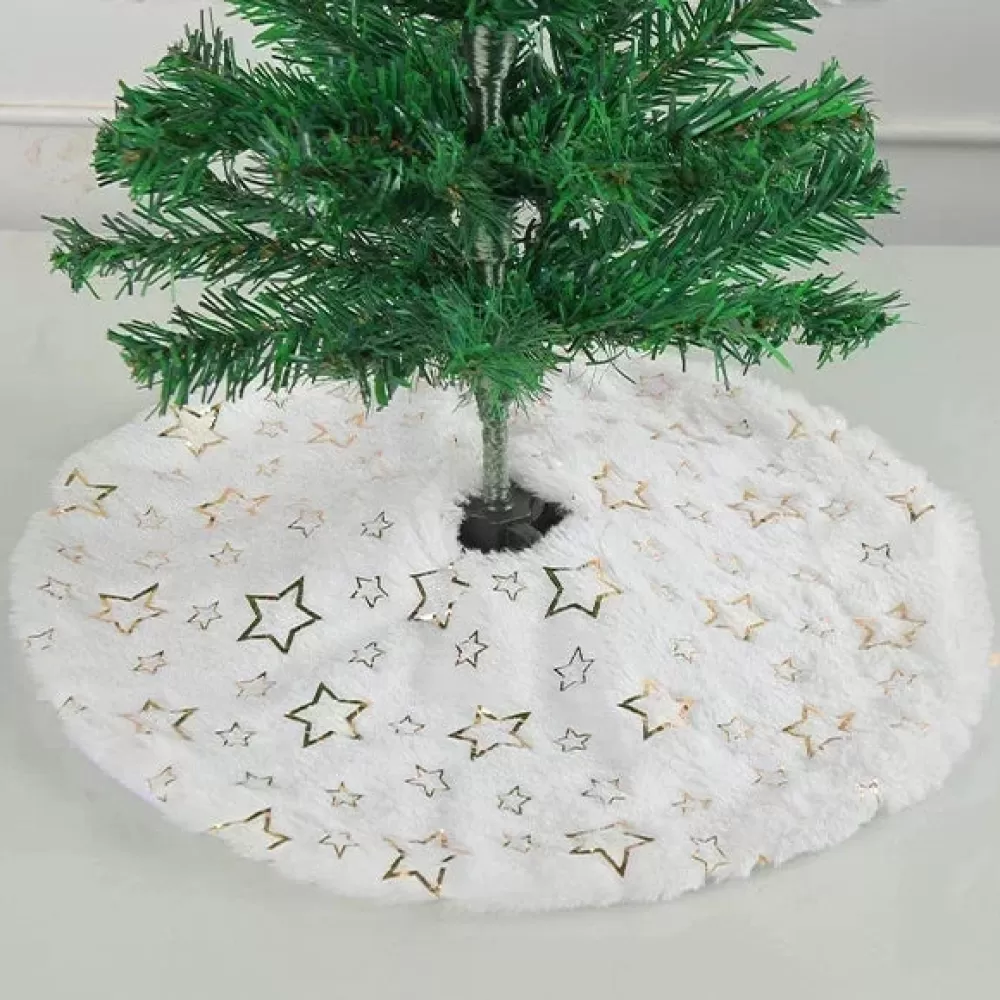 Shop Pied De Sapin Argent Décorations De Noël Pas Cher | Décorations De Noël Argentées