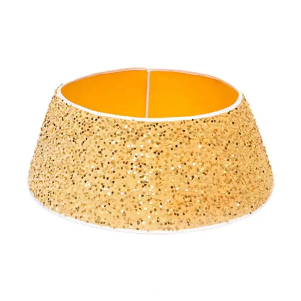 Hot Pied De Sapin Doré Décorations De Noël Dorées | Pieds De Sapin