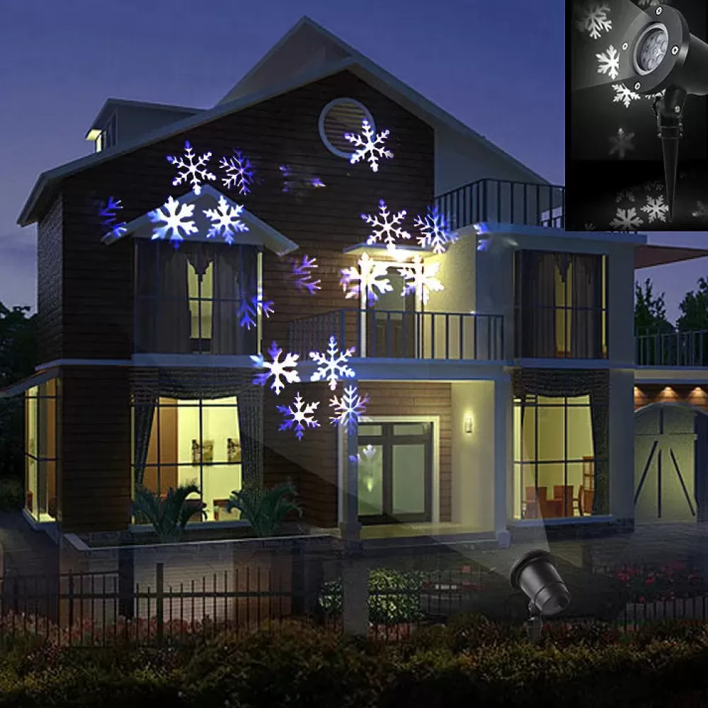 Clearance Projecteur Led Neige Noël Projecteurs De Noël