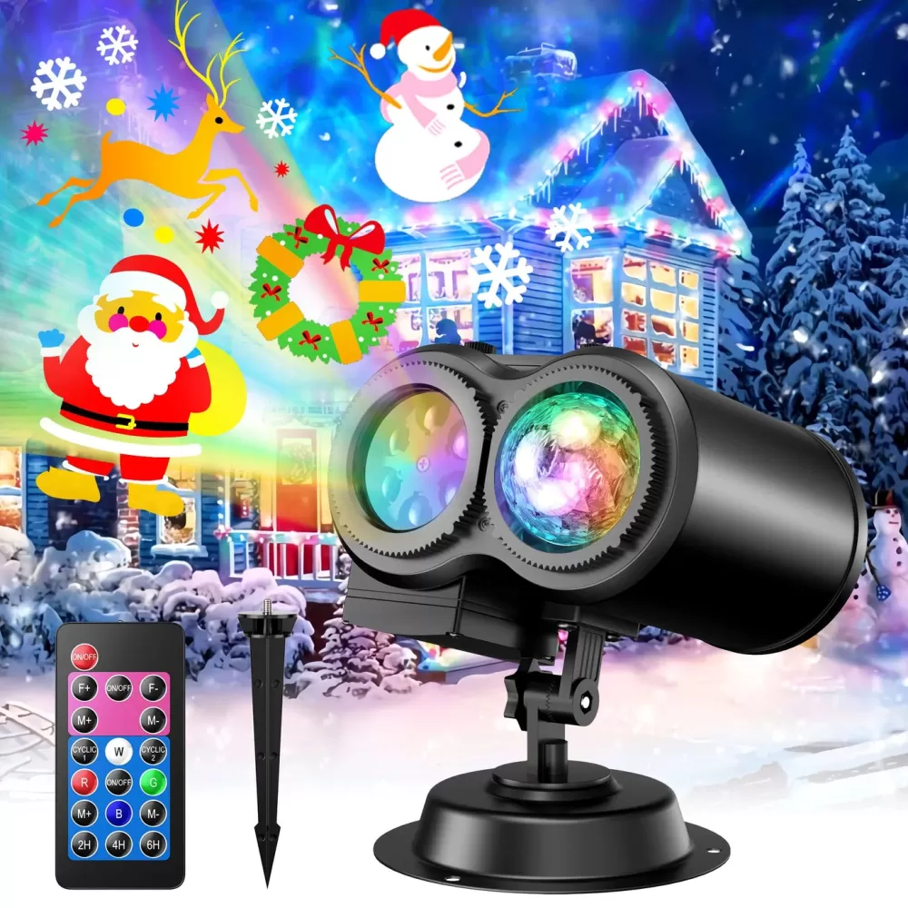 Discount Projecteur Noël Extérieur Animé Projecteurs De Noël