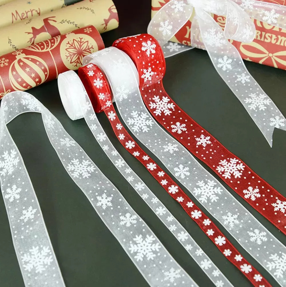 Store Ruban Organza Noël Rubans De Noël