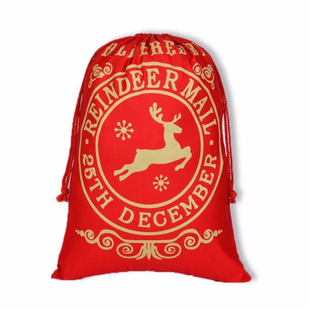 Shop Sac Hotte Du Père Noël - Renne Décorations De Noël Pas Cher | Hottes & Sacs Cadeaux De Noël