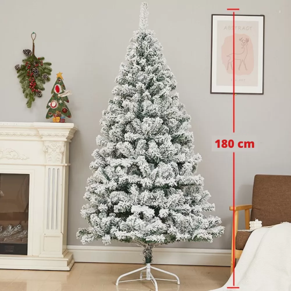 Cheap Sapin De Noël Artificiel Blanc - 180 Cm Sapins De Noël Artificiels | Décorations De Noël Scandinaves
