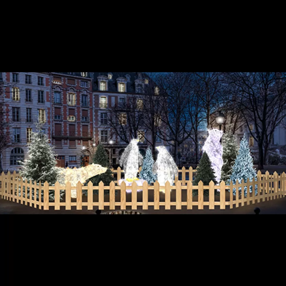 Clearance Scène De Noël - Banquise Scènes De Noël