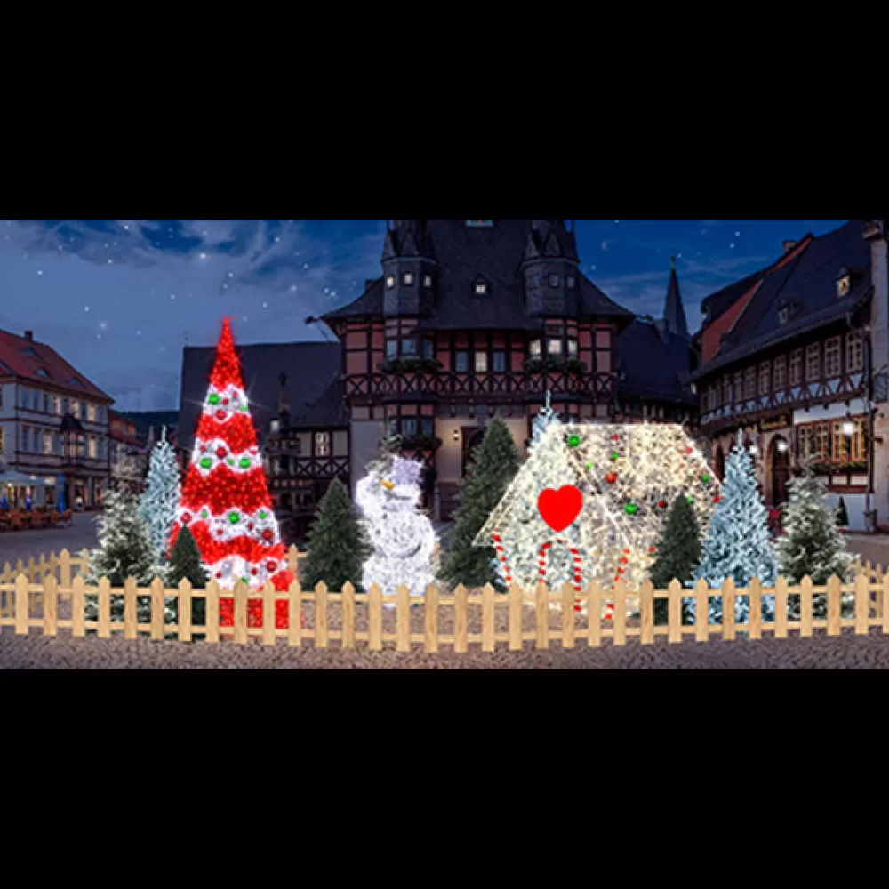 Store Scène De Noël - Gourmandise Scènes De Noël