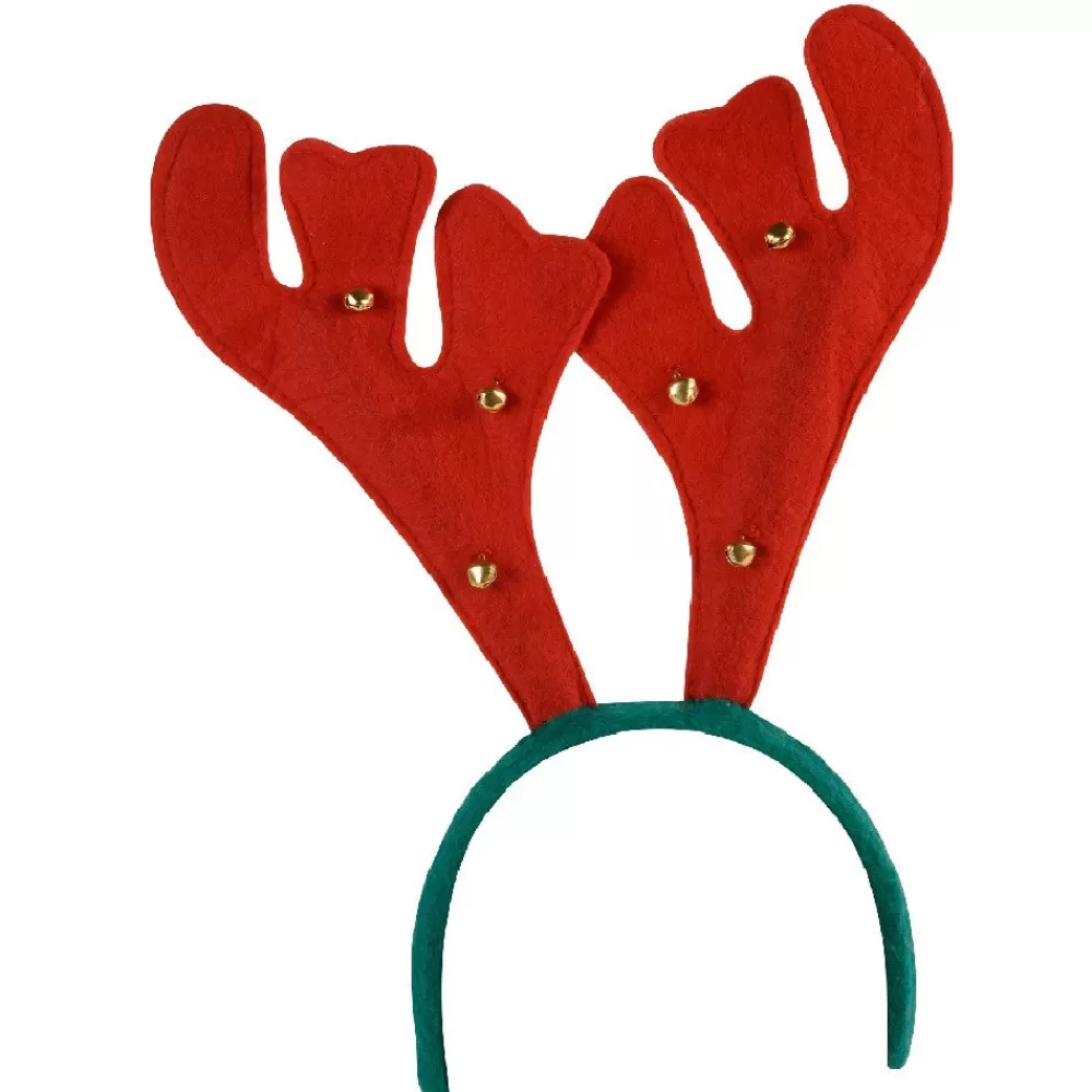 Store Serre-tête Cerf Rouge Et Vert Serre-Têtes De Noël