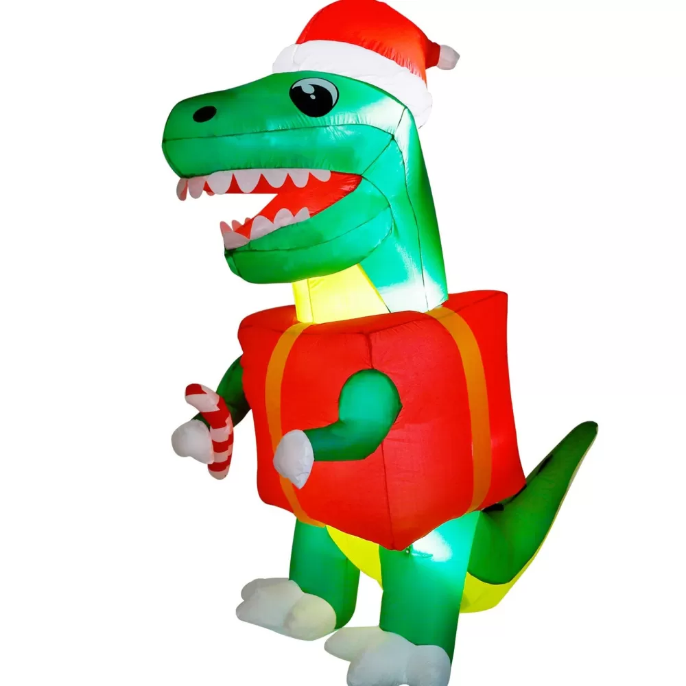 Clearance Structure De Noël Gonflable - Dinosaure De Noël Structures Gonflables De Noël